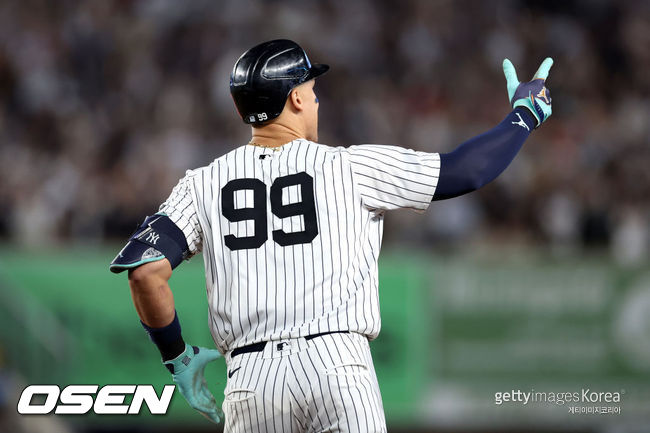 [사진] 뉴욕 양키스 애런 저지. ⓒGettyimages(무단전재 및 재배포 금지)