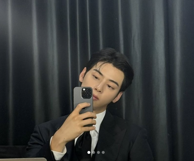 차은우 SNS