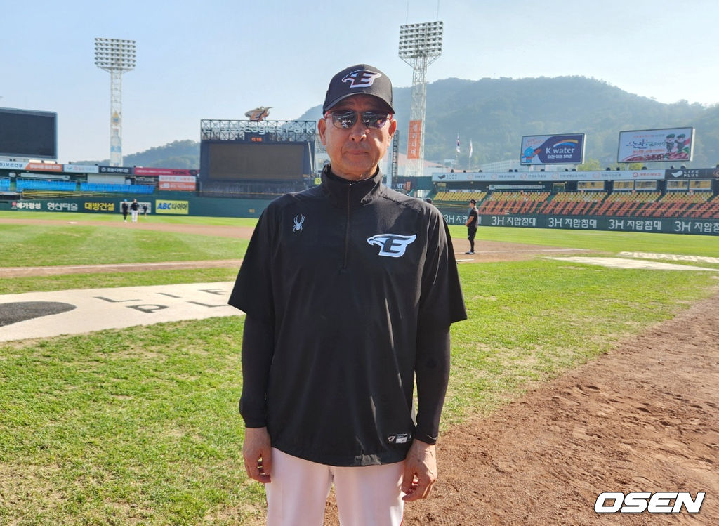 한화 김민호 타격코치. /waw@osen.co.kr