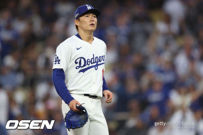 [사진] LA 다저스 야마모토 요시노부. ⓒGettyimages(무단전재 및 재배포 금지)