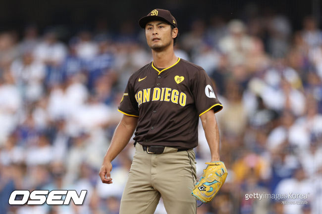 [사진] 샌디에이고 다르빗슈 유. ⓒGettyimages(무단전재 및 재배포 금지)