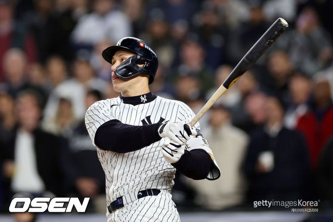 [사진] 뉴욕 양키스 애런 저지. ⓒGettyimages(무단전재 및 재배포 금지)