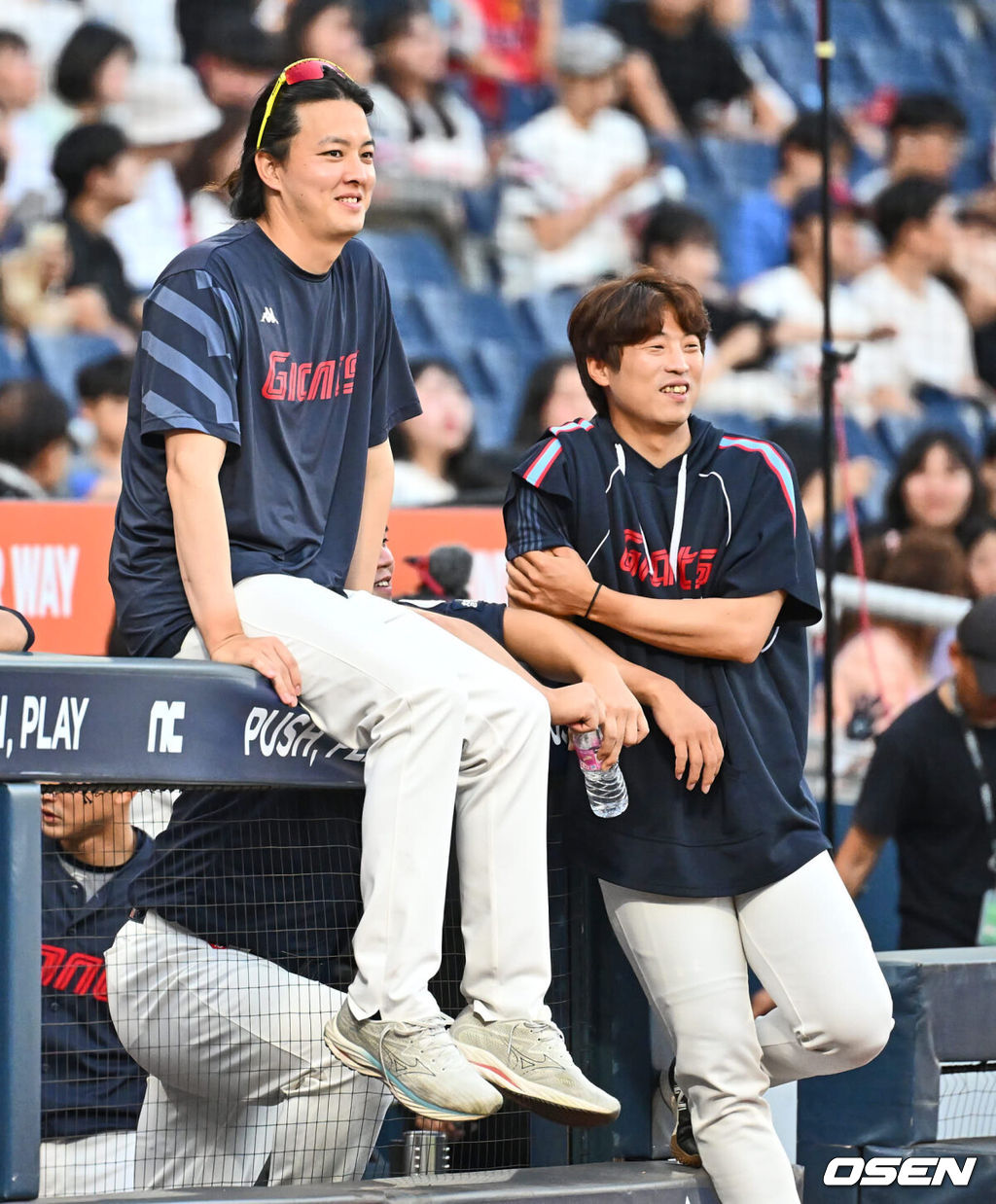 롯데 자이언츠 김원중, 구승민  / foto0307@osen.co.kr