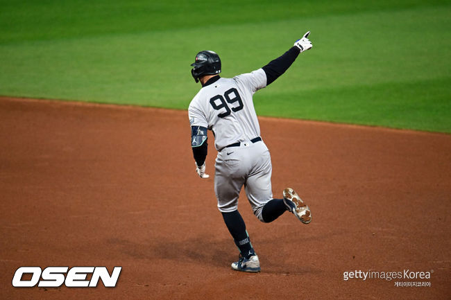 [사진] 양키스 저지. ⓒGettyimages(무단전재 및 재배포 금지)