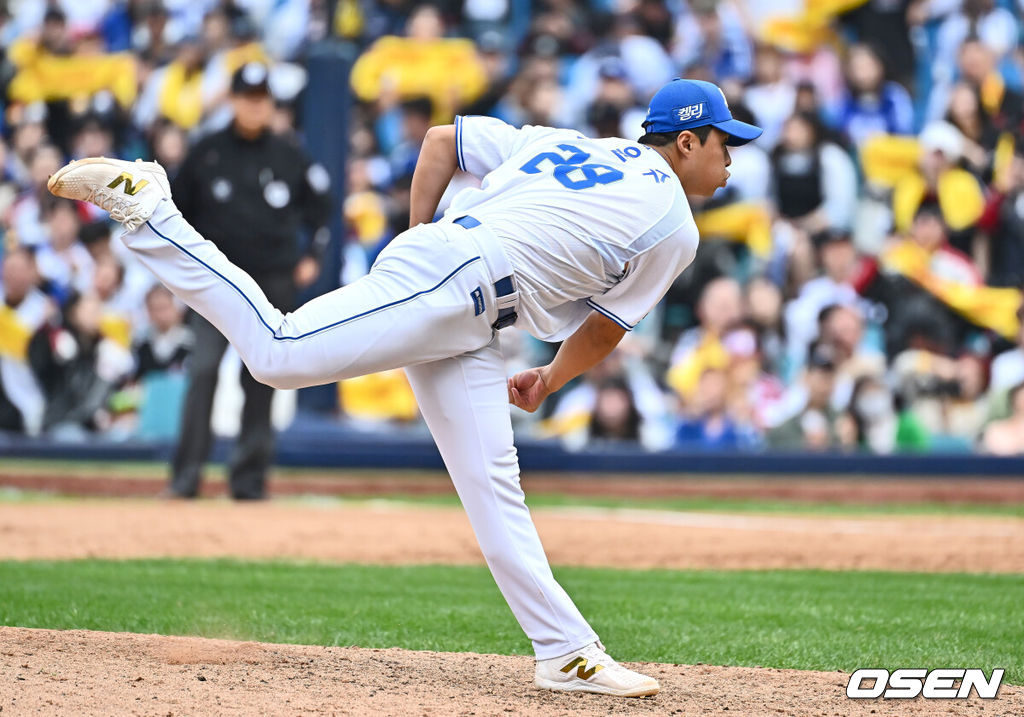 삼성 라이온즈 김윤수 017 2024.10.13 / foto0307@osen.co.kr