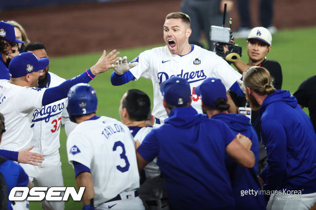 [사진] 다저스 프리먼. ⓒGettyimages(무단전재 및 재배포 금지)