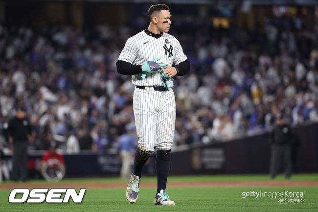 [사진] 뉴욕 양키스 애런 저지. ⓒGettyimages(무단전재 및 재배포 금지)