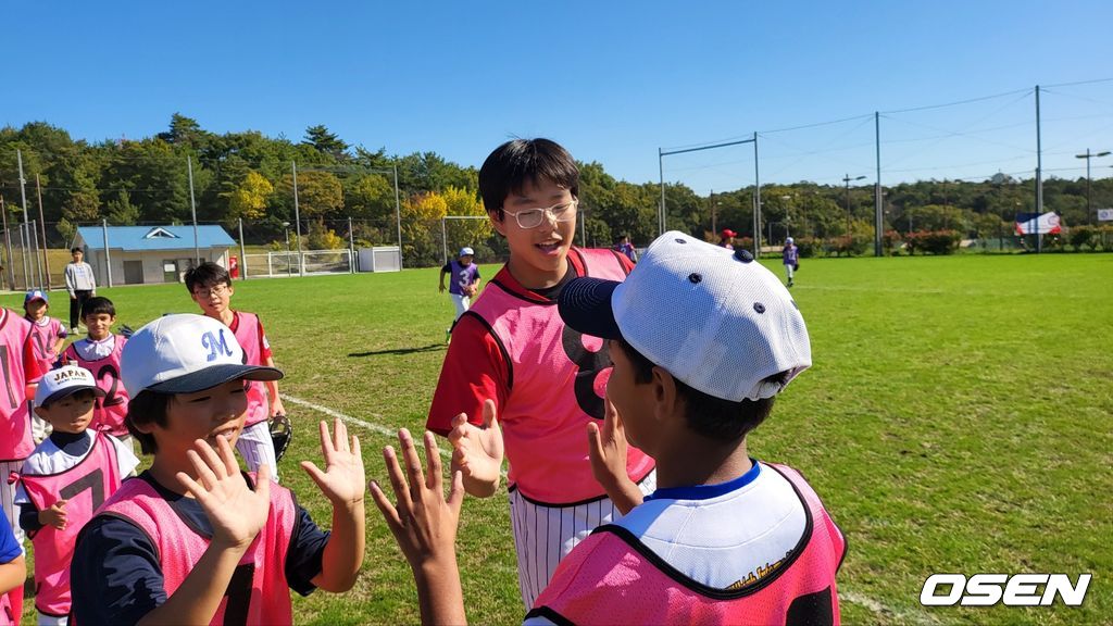 서울 금동초등학교가 참가한 ‘일본 아이치현 국제교류 티볼대회’ /OSEN DB