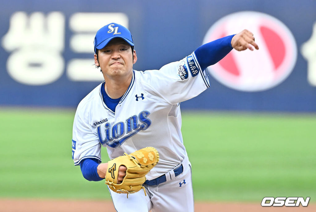 삼성 라이온즈 백정현 095 2024.08.24 / foto0307@osen.co.kr