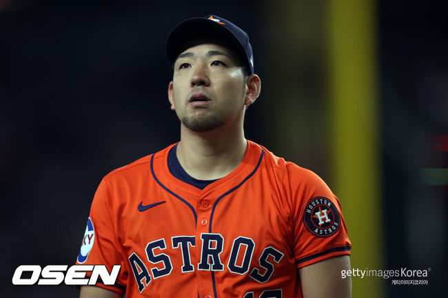 [사진] 휴스턴 시절 기쿠치 유세이. ⓒGettyimages(무단전재 및 재배포 금지)