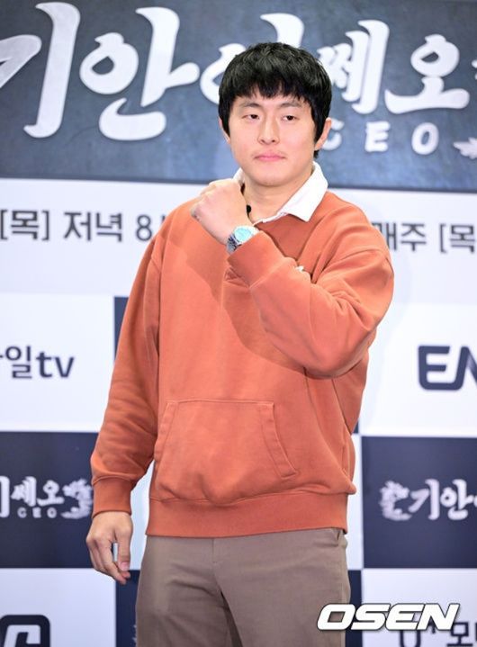 5일 오후 서울 상암동 스탠포드호텔에서 ENA X LG유플러스 예능 프로그램 ‘기안이쎄오’ 제작발표회가 열렸다.  ‘기안이쎄오’는 동병상련 CEO들을 위한 해결사가 된 기안84의 CEO 구출일지를 그리는 오피스 예능 프로그램이다. 2024.12.05 / dreamer@osen.co.kr