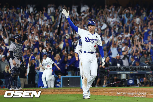 [사진] LA 다저스 프레디 프리먼. ⓒGettyimages(무단전재 및 재배포 금지)