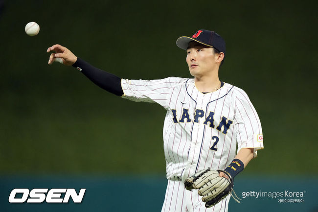 [사진] 일본 국가대표 시절 겐다 소스케. ⓒGettyimages(무단전재 및 재배포 금지)