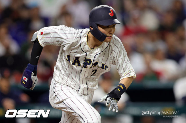 [사진] 일본 국가대표 시절 겐다 소스케. ⓒGettyimages(무단전재 및 재배포 금지)