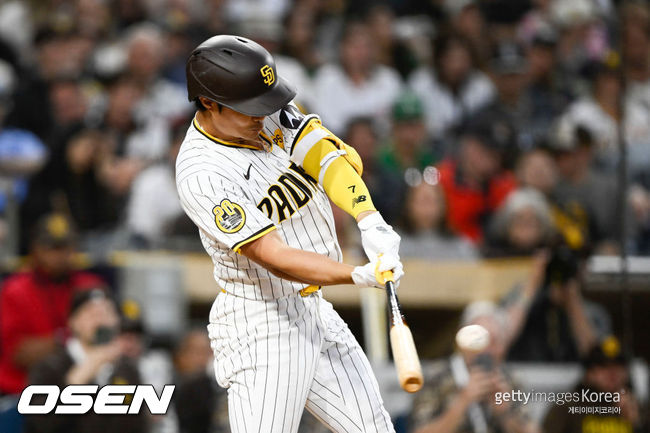 [사진] 샌디에이고 파드리스 김하성. ⓒGettyimages(무단전재 및 재배포 금지)