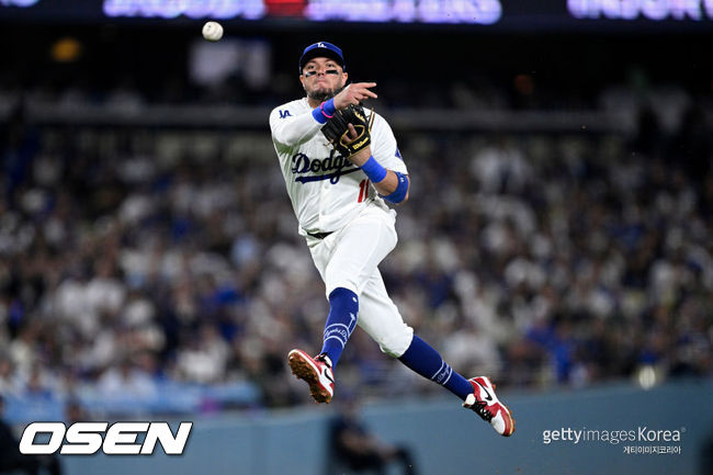 [사진] LA 다저스 미겔 로하스. ⓒGettyimages(무단전재 및 재배포 금지)