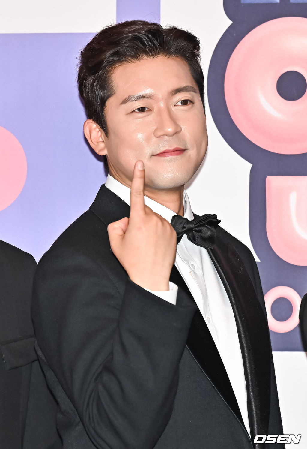 29일 오후 서울 상암동 상암 MBC에서 2023 방송연예대상 시상식이 진행됐다.나혼자 산다 김대호 아나운서가 포즈를 취하고 있다.   2023.12.29 / soul1014@osen.co.kr