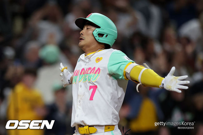 [사진] 샌디에이고 파드리스 시절 김하성. ⓒGettyimages(무단전재 및 재배포 금지)