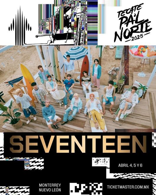 "세븐틴 &apos;팔 노르떼&apos; 입성, 멕시코 음악 산업 이정표 세울 것"..새 역사 쓴다