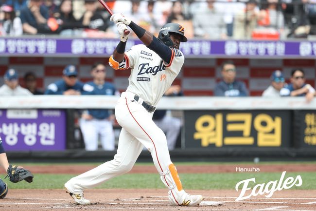 한화 에스테반 플로리얼. /한화 이글스 제공