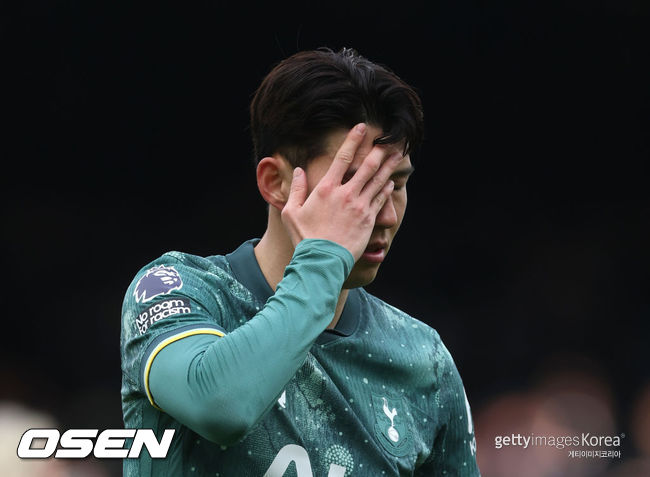 '3경기 연속 제외' 손흥민, 또 못나온다... "너무 고통스럽다던데... 회복 절실" 포스텍 반응