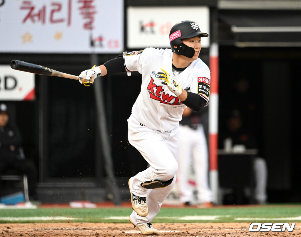 KT 위즈 시절 류현인 / OSEN DB