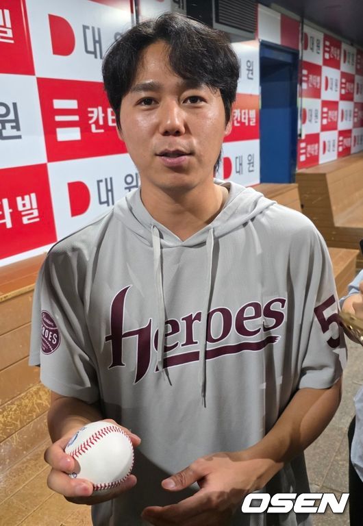 하루 연습하고 던졌는데 KKKKKKK...2경기 12실점→7이닝 무실점, “네일 스위퍼 그립 보고 연습, 한 턱 쏘겠다” [오!쎈 고척]