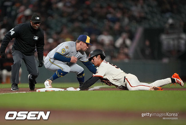 [사진] 샌프란시스코 자이언츠 이정후. ⓒGettyimages(무단전재 및 재배포 금지)