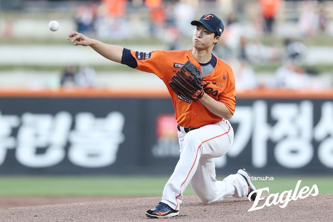 한화 엄상백. /한화 이글스 제공