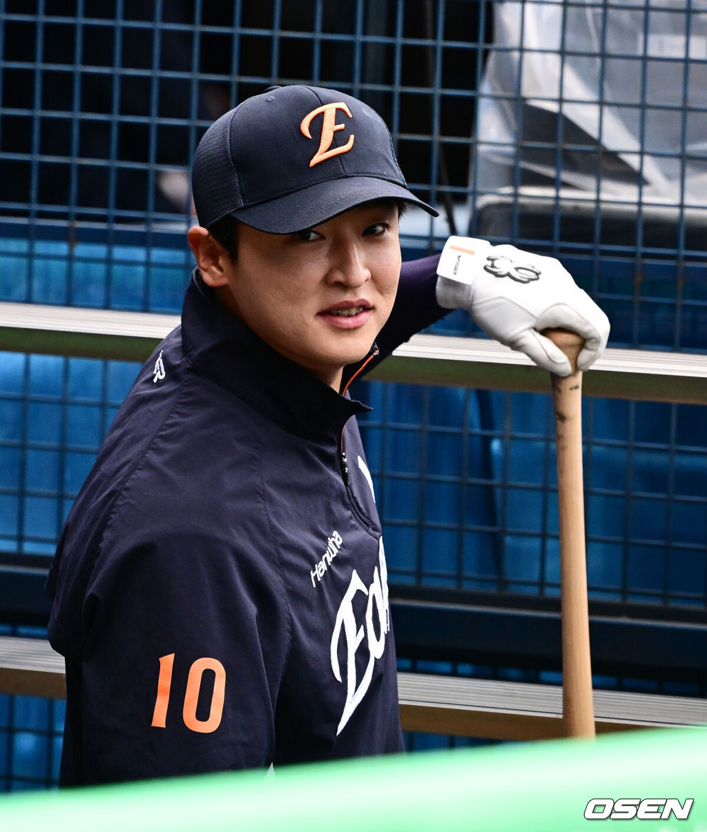 한화 이진영. 2025.04.09 / jpnews@osen.co.kr