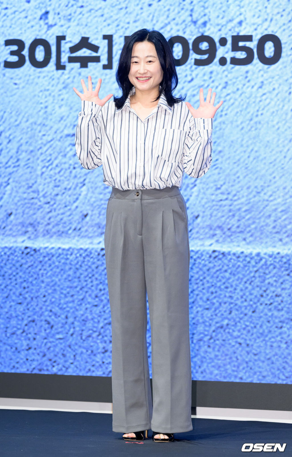 29일 오후 서울 구로구 더세인트에서 KBS 2TV 새 수목드라마 ‘24시 헬스클럽’ 제작발표회가 열렸다.‘24시 헬스클럽’은 근성이 넘치는 헬치광이 관장 도현중이 근심이 과다한 헬린이 회원들의 인생을 파격 교정하며 펼쳐지는 두근두근 근(筋)성장 코맨스(코믹 로맨스)다.배우 이지혜가 포토타임을 가지고 있다. 2025.04.29 /sunday@osen.co.kr