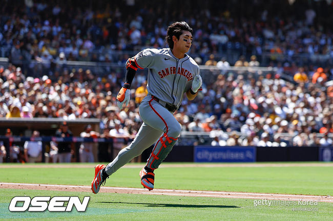 [사진] 샌프란시스코 자이언츠 이정후. ⓒGettyimages(무단전재 및 재배포 금지)