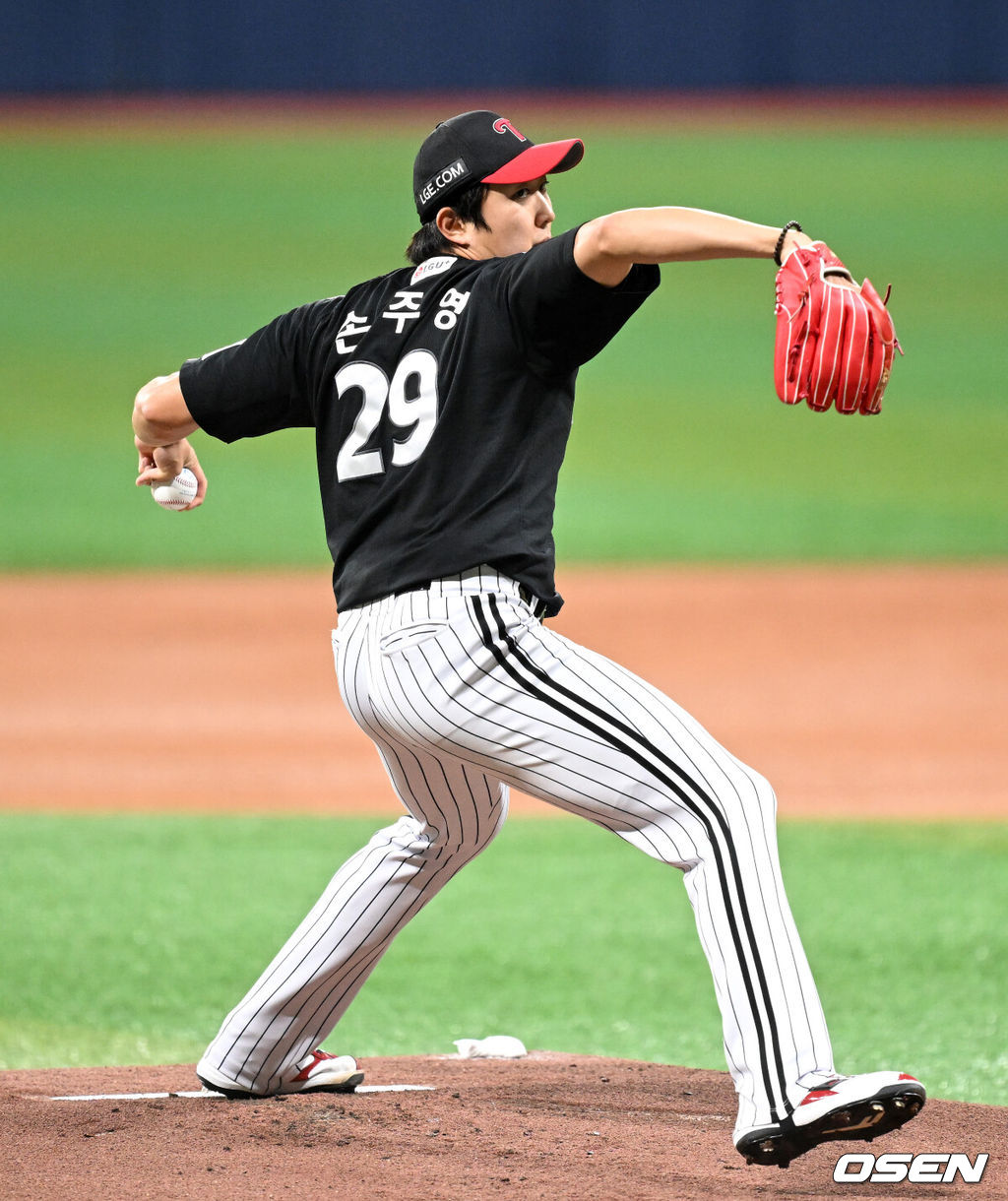 LG 손주영 2025.04.08 /sunday@osen.co.kr