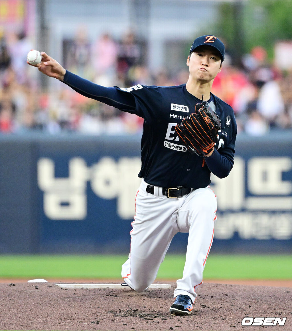 한화 엄상백. 2025.05.02 /jpnews@osen.co.kr