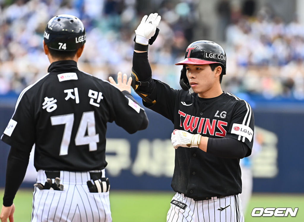 LG 트윈스 문성주 023 2025.05.10 / foto0307@osen.co.kr
