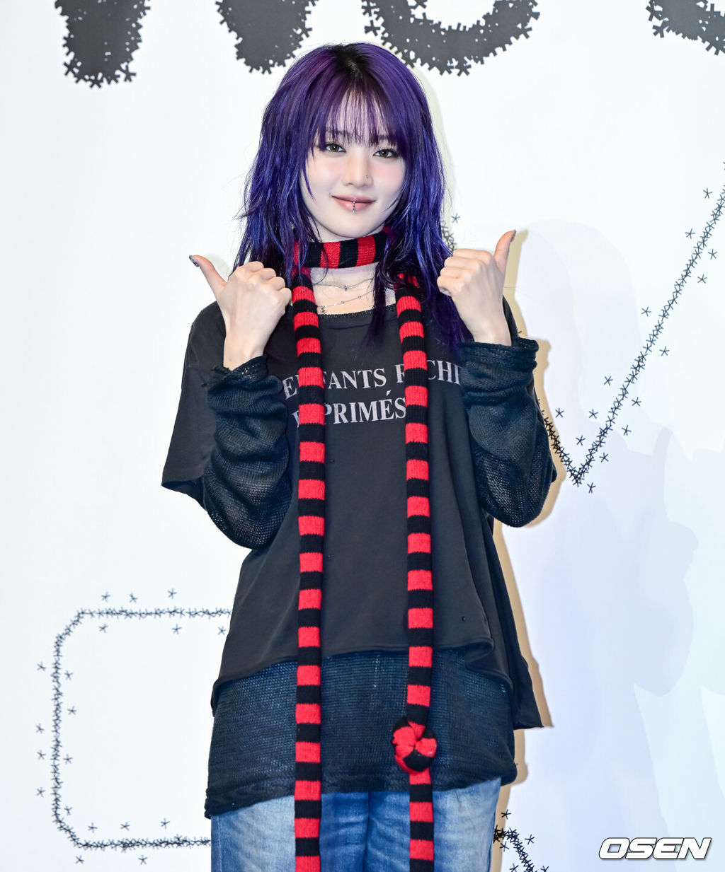 19일 오후 서울 역삼동 조선팰리스 강남에서 아이들 미니 8집 'We are' 기자간담회가 열렸다.'We are'에는 타이틀곡 'Good Thing', 선공개곡 'Girlfriend'를 비롯해 'Love Tease', 'Chain', 'Unstoppable', '그래도 돼요' 등 총 여섯 개의 트랙이 수록됐다. '우리'로 새로운 시작을 알리는 앨범답게 아이들 멤버 전원이 참여해 의미를 더했다.아이들 민니가 포즈를 취하고 있다. 2025.05.19 /jpnews@osen.co.kr