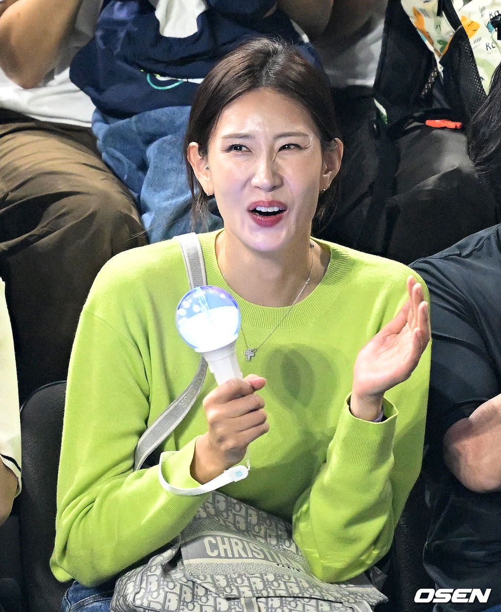 절친의 은퇴 경기 즐긴 김수지