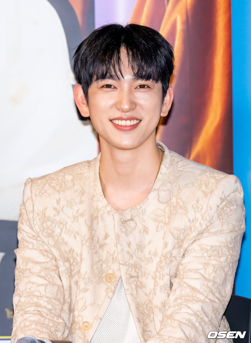 26일 오후 서울 용산아이파크몰 내 CGV 용산에서 영화 '하이파이브'(감독 강형철) 언론시사회가 진행됐다.배우 이재인과 안재홍, 라미란 등이 출연하는 영화 '하이파이브'는 장기이식으로 우연히 각기 다른 초능력을 얻게 된 다섯 명이 그들의 능력을 탐하는 자들과 만나 벌어지는 이야기를 그린 코믹 액션 활극으로 오는 30일 개봉된다.배우 박진영이 미소 짓고 있다.   2025.05.26 / soul1014@osen.co.kr