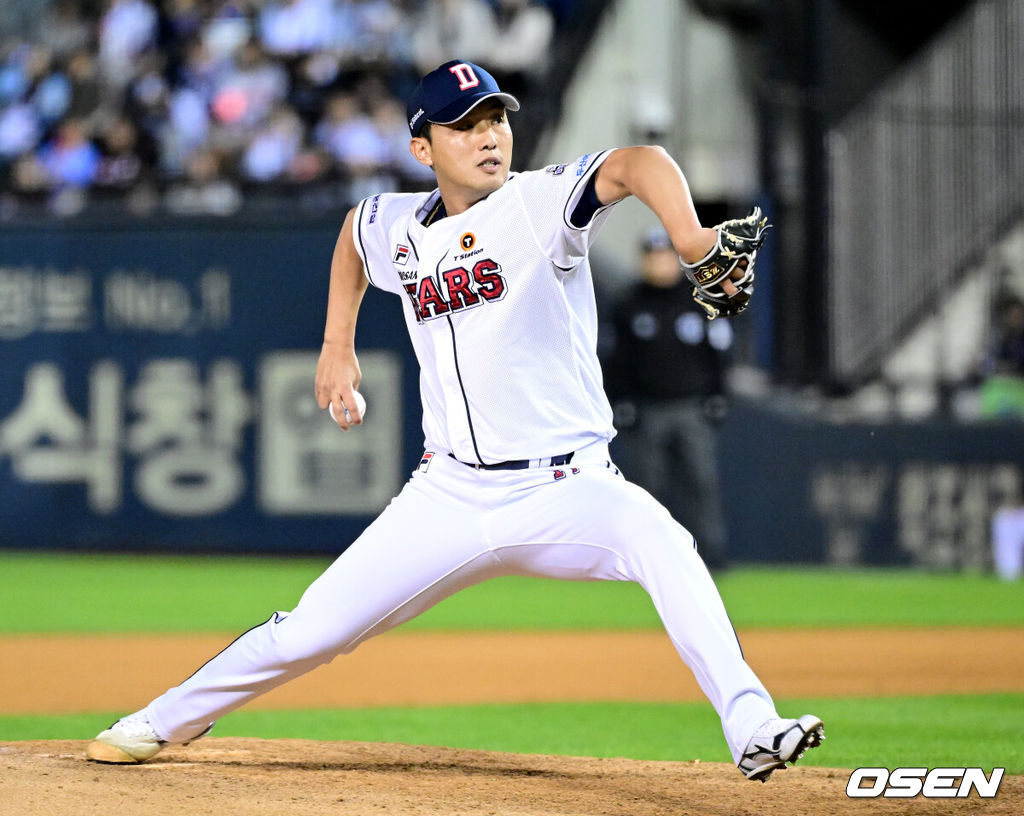 두산 베어스 투수 홍건희 / OSEN DB