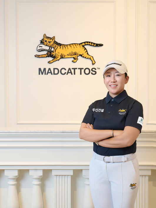 골프 브랜드 매드캐토스(MADCATTOS)가 세계적인 골프 선수 신지애 프로와 공식 후원 계약을 체결했다고 밝혔다. / KPS