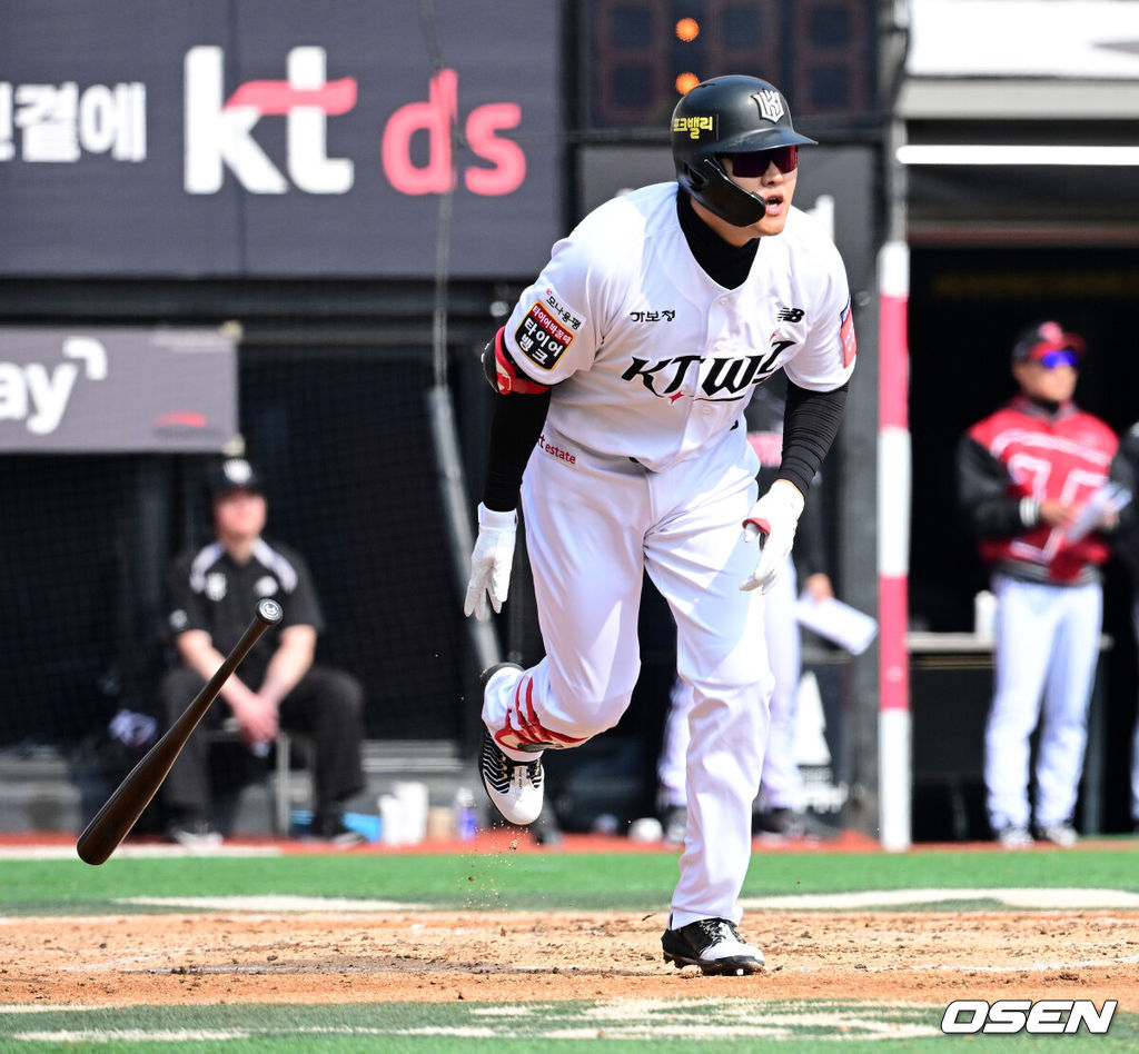 KT 오재일. 2025.03.09 / jpnews@osen.co.kr