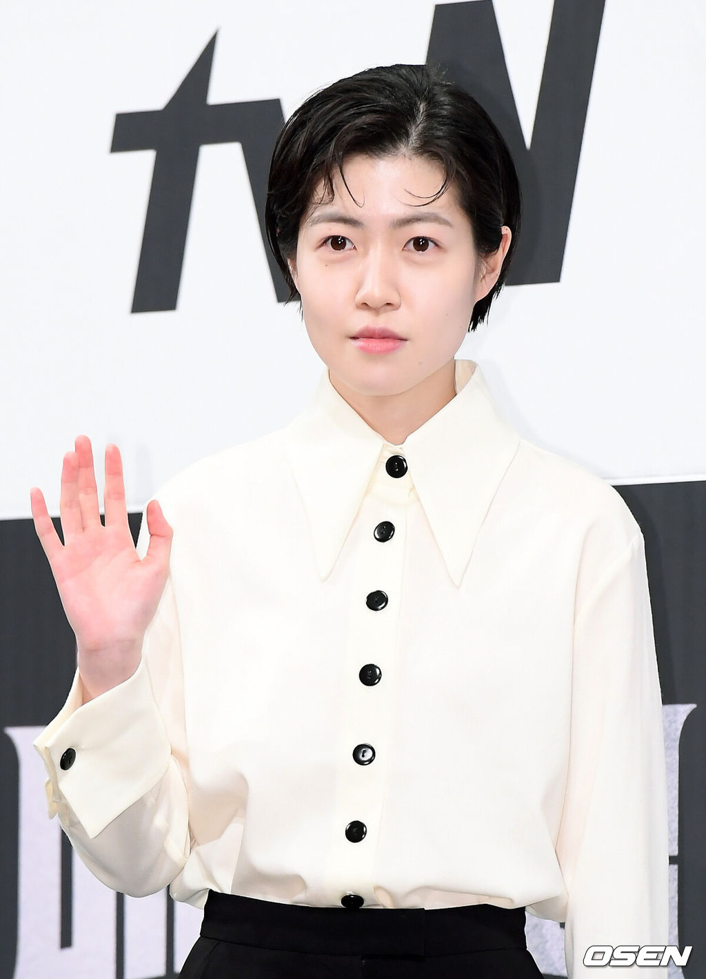 8일 오후 서울 강남구 임피리얼 팰리스 서울 호텔에서 tvN '머니게임' 제작발표회가 열렸다.배우 심은경이 포즈를 취하고 있다. /cej@osen.co.kr