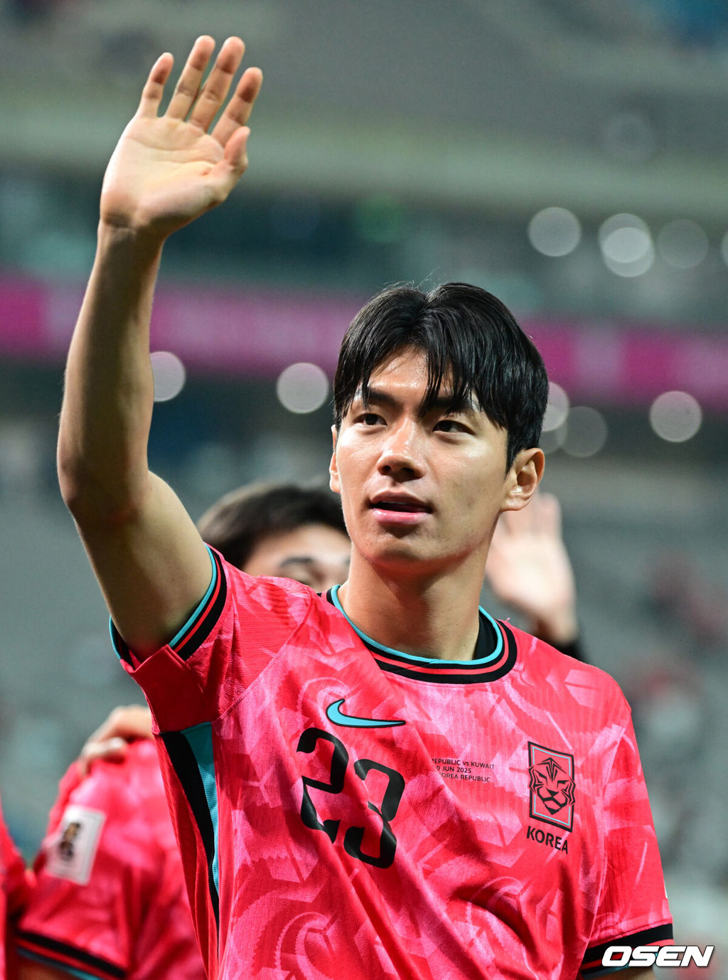 남자 축구 대표팀 전진우. 2025.06.10 /cej@osen.co.kr