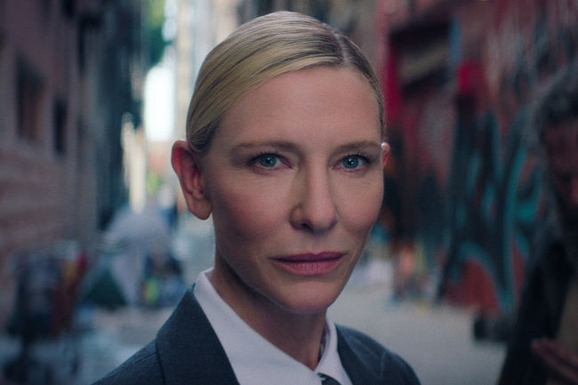 Squid Games. Cate Blanchett in episode 306 of Squid Games. Cr. Courtesy of Netflix © 2025