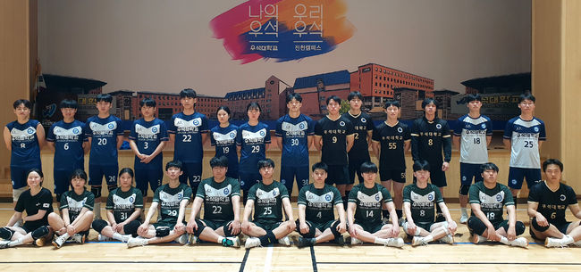 우석대 진천캠퍼스 스포츠단 소속 피구팀이 국가대표 10명을 동시에 배출하며 명실상부 국내 최강의 자리를 다시 한번 입증했다. / 우석대