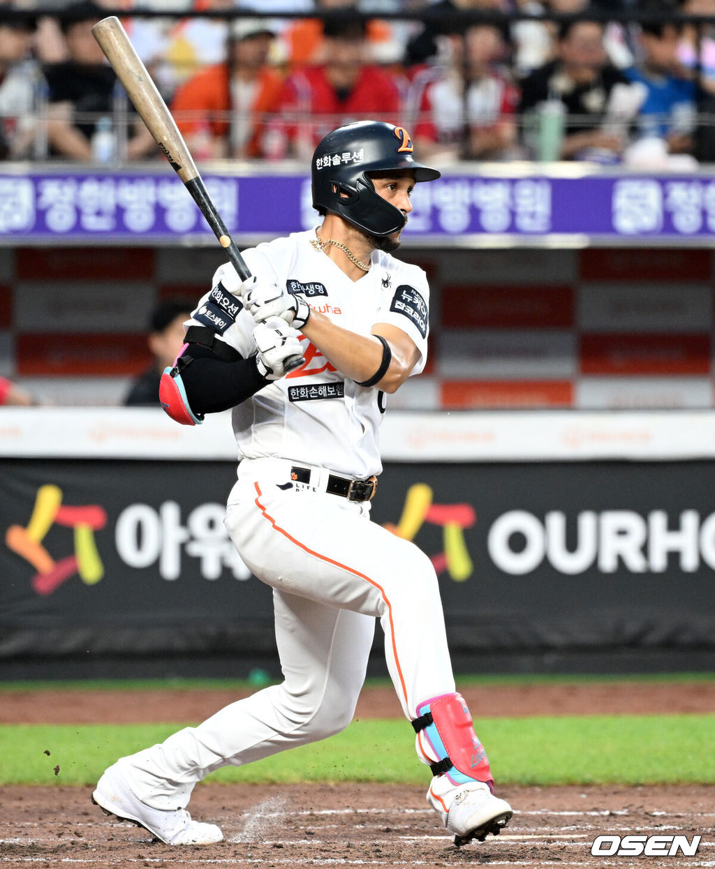 8일 오후 대전 한화생명볼파크에서 2025 신한 SOL Bank KBO리그 한화 이글스와 KIA 타이거즈의 경기가 열렸다.한화는 문동주, KIA는 윤영철을 선발로 내세웠다.3회말 무사 1루에서 한화 리베라토가 우전 안타를 치고 있다. 2025.07.08 /sunday@osen.co.kr