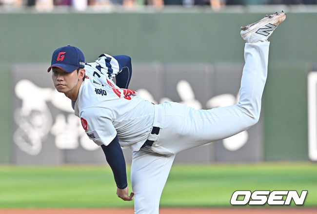 [OSEN=부산, 이석우 기자]  롯데 자이언츠 홍민기 / foto0307@osen.co.kr