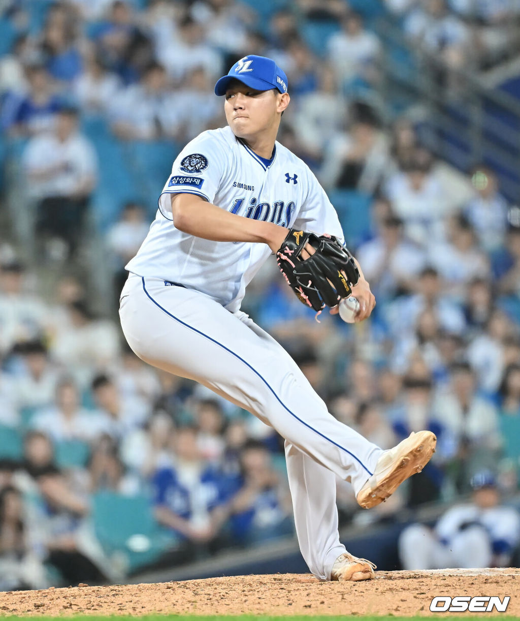 삼성 라이온즈 배찬승. /OSEN DB