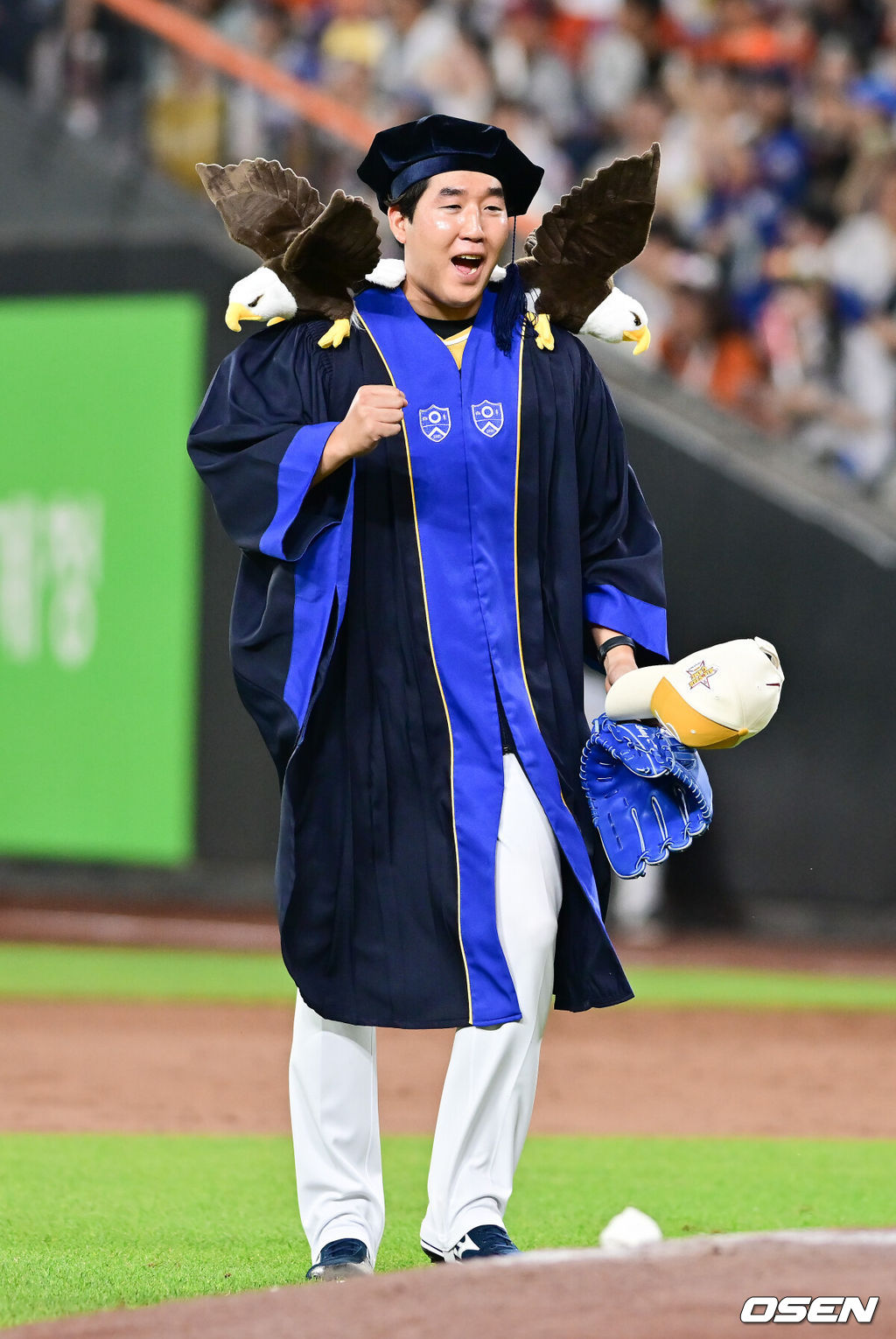 12일 오후 대전 한화생명볼파크에서 2025 신한 SOL뱅크 KBO 올스타전이 열렸다. 8회초 한화 박상원이 마운드에 오르고 있다. 2025.07.12 / soul1014@osen.co.kr