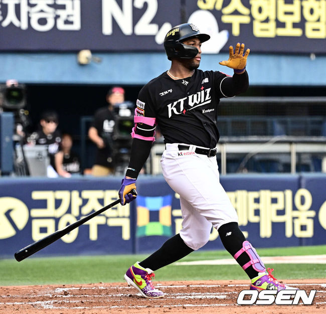 [OSEN=지형준 기자] KT 로하스. 2025.07.05 / jpnews@osen.co.kr